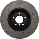 Kies-Motorsports Stoptech StopTech 07-10 BMW 335i Cross Drilled Left Front Rotor