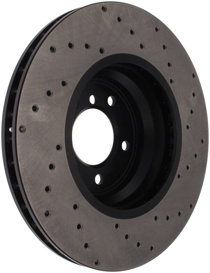 Kies-Motorsports Stoptech StopTech 07-10 BMW 335i Cross Drilled Right Front Rotor