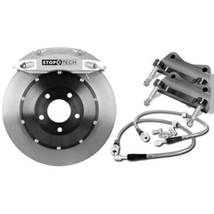 Kies-Motorsports Stoptech StopTech 07-13 BMW 335i Front BBK w/ Trophy Anodized ST-60 Calipers Slotted 380x32mm Rotors Pads