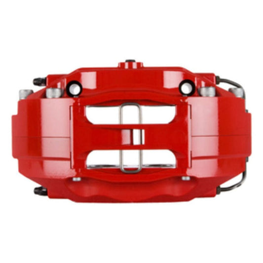 Kies-Motorsports Stoptech StopTech 08-10 Porsche Cayman S BBK Rear ST-40 Red Calipers 332x32 Slotted Rotors