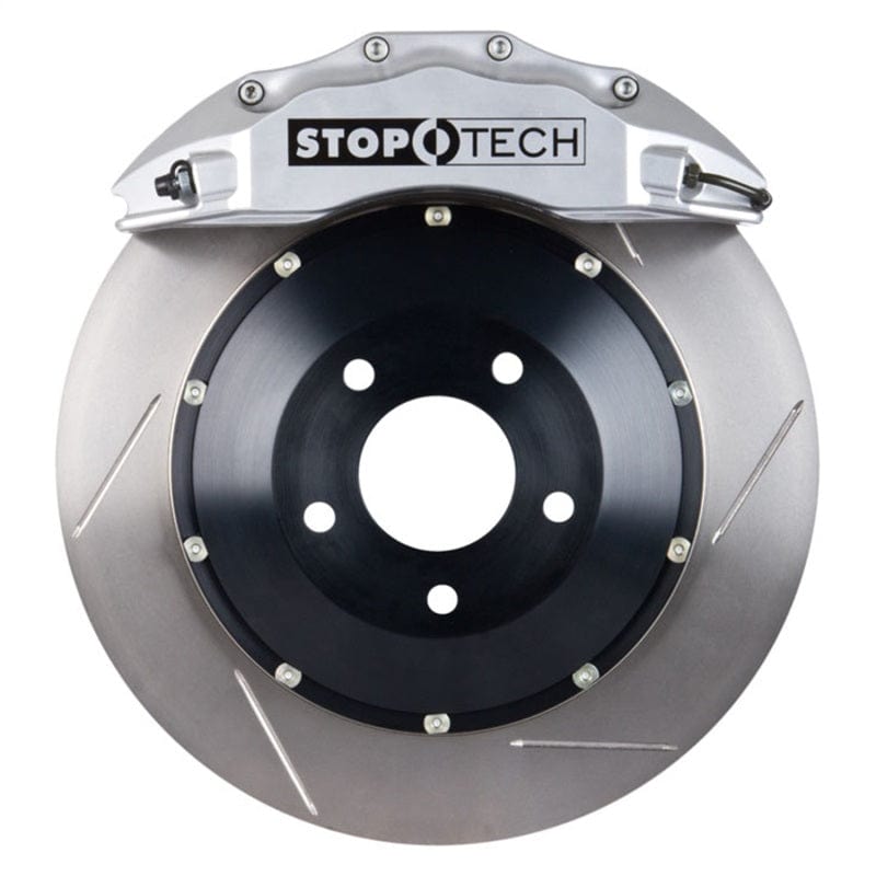 Kies-Motorsports Stoptech StopTech 08-11 BMW 335i (E90/92) Silver ST-60 Calipers 355x32mm Slotted Rotors Front Big Brake Kit