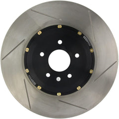 Kies-Motorsports Stoptech StopTech 08-13 BMW M3 Front Right Slotted Zinc 360x30mm Aero-Rotor Kit