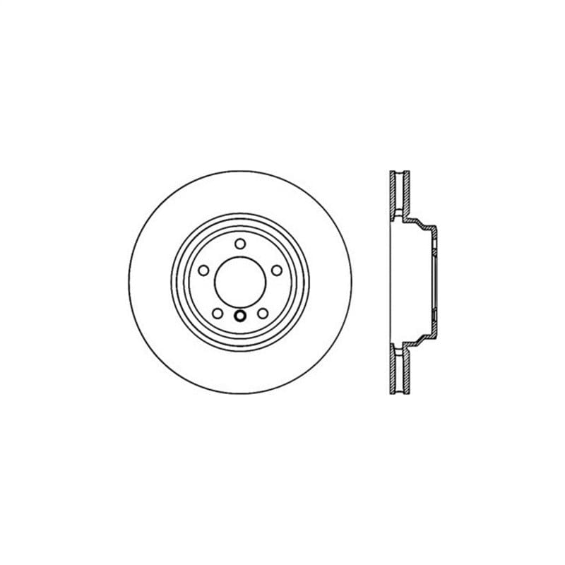 Kies-Motorsports Stoptech Stoptech 12 BMW 28i xDrive / 06 330 Series (E90) Sedan RWD/AWD Front CRYO-STOP Rotor