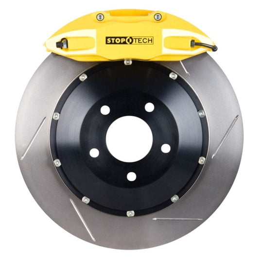 Kies-Motorsports Stoptech StopTech 14-15 BMW M3 / M4 Rear BBK w/ Yellow ST-40 Calipers Slotted 380x32mm Rotors