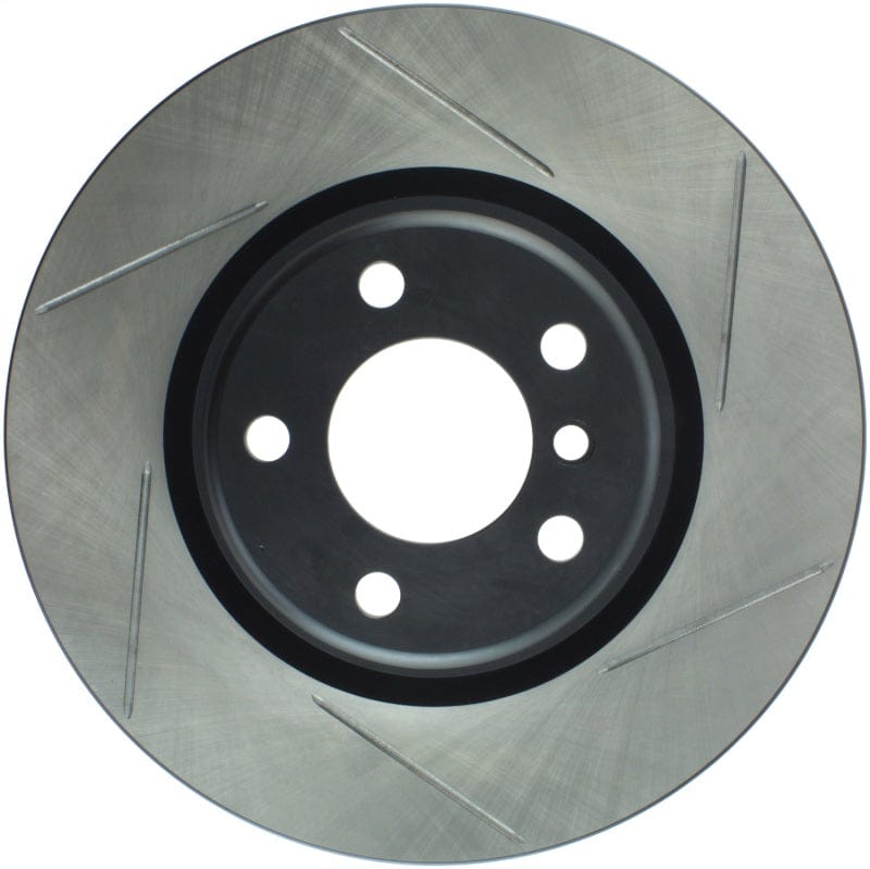 Kies-Motorsports Stoptech StopTech 16-18 BMW 320i Sport Slotted Left Rear Rotor