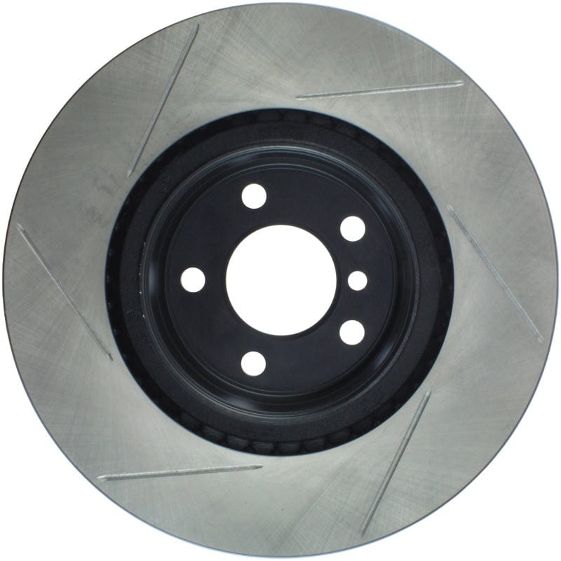 Kies-Motorsports Stoptech StopTech 16-18 BMW 320i Sport Slotted Left Rear Rotor