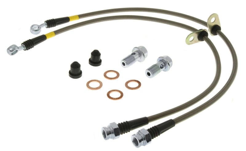 Kies-Motorsports Stoptech StopTech 80-94 Alfa Romeo Spider Stainless Steel Brake Lines