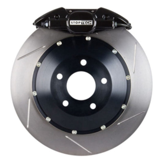 Kies-Motorsports Stoptech StopTech 88-91 BMW M3 Rear BBK Black ST-22 Calipers 328x28 Drilled Rotors