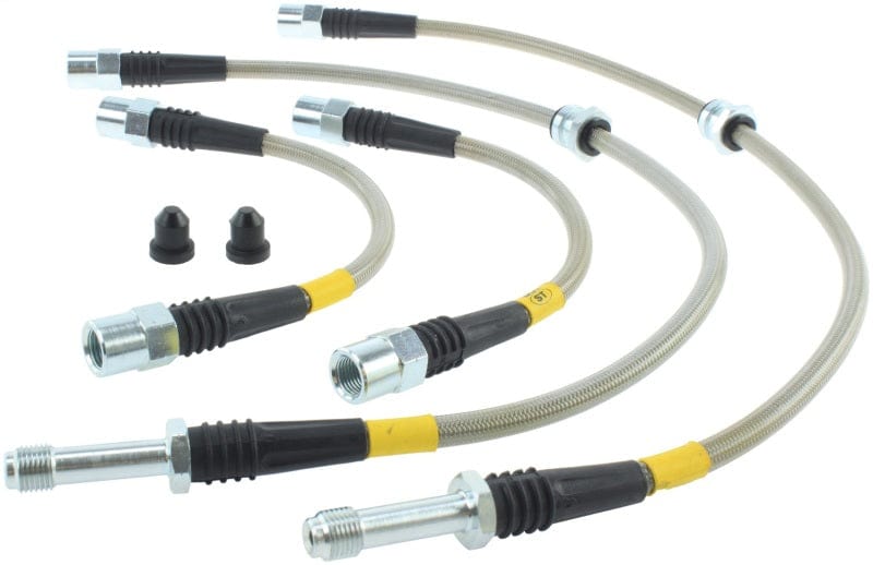 Kies-Motorsports Stoptech StopTech 96-2000 BMW 328I / 328IS Stainless Steel Rear Brake Lines