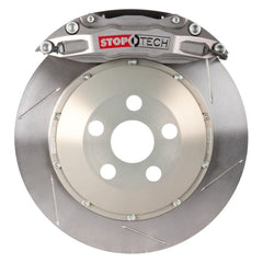 Kies-Motorsports Stoptech StopTech 96-98 Porche Carrera BBK Rear Trophy Anodized ST-40 4-Piston 332x32mm Slotted Rotors