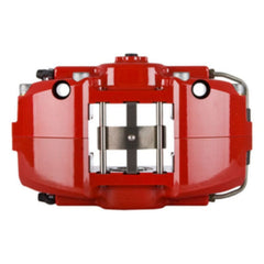 Kies-Motorsports Stoptech StopTech 98-00 BMW 323I / 97-99 BMW 328i Rear BBK Red ST-22 Calipers 328x28 Slotted Rotors