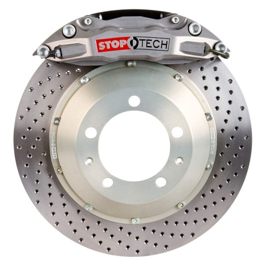 Kies-Motorsports Stoptech StopTech BBK 08-13 BMW M3/11-12 1M Coupe Rr Trophy Anodized ST-40 Caliper 355x32 Slotted Rotor