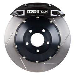 Kies-Motorsports Stoptech StopTech BBK 95-99 BMW M3 (E36) / 98-02 MZ3 Coupe/Roadster Front ST-40 332x32 Black Slotted Rotor