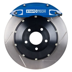 Kies-Motorsports Stoptech StopTech BBK 95-99 BMW M3 (E36) / 98-02 MZ3 Coupe/Roadster Front ST-40 332x32 Blue Slotted Rotor