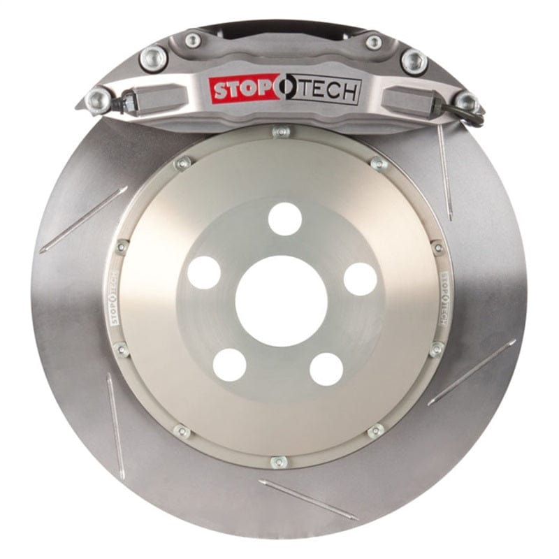 Kies-Motorsports Stoptech StopTech BBK 95-99 BMW M3 Rear 4 Piston 332x32 Trophy Slotted Rotors