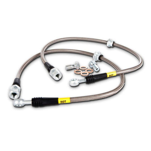 Kies-Motorsports Stoptech StopTech BBK Stainless Steel Front Brake Lines Z4M