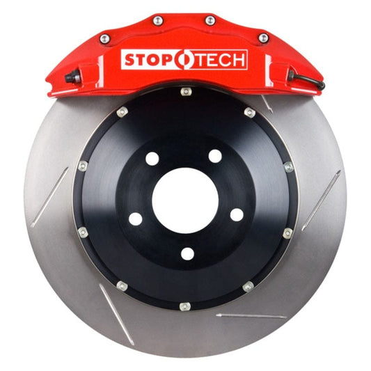 Kies-Motorsports Stoptech StopTech BMW 335i (F30) Front Big Brake Kit w/Red ST-60 Calipers Slotted 380X32 Rotors/Pads/SS Lines