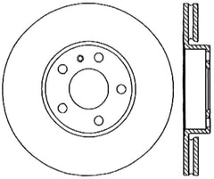Kies-Motorsports Stoptech StopTech Drilled Sport Brake Rotor