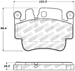 Kies-Motorsports Stoptech StopTech Performance 00-07 Porsche Boxster S / 06-07 Cayman / 99-05 911 Carrera Front Brake Pads