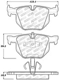 Kies-Motorsports Stoptech StopTech Performance 06 BMW 330 Series (Exc E90) / 07-09 335 Series Rear Brake Pads