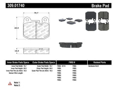 Kies-Motorsports Stoptech StopTech Performance Brake Pads