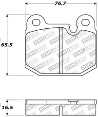 Kies-Motorsports Stoptech StopTech Performance Brake Pads