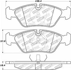 Kies-Motorsports Stoptech StopTech Performance Brake Pads