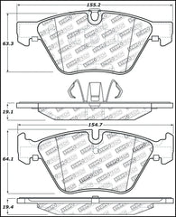 Kies-Motorsports Stoptech StopTech Performance Brake Pads