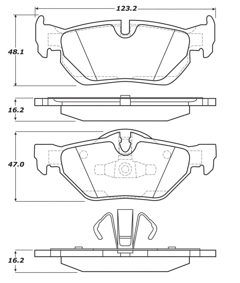 Kies-Motorsports Stoptech StopTech Performance Brake Pads
