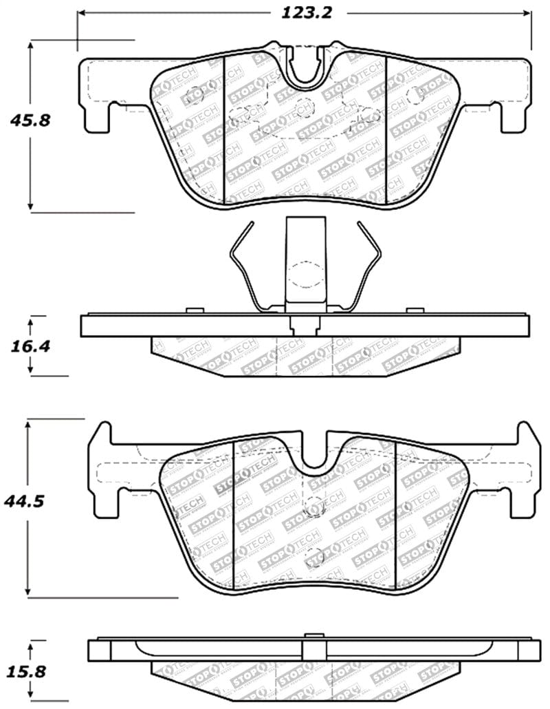 Kies-Motorsports Stoptech StopTech Performance Brake Pads