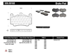 Kies-Motorsports Stoptech StopTech Performance Brake Pads