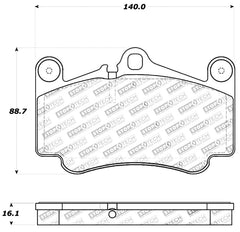 Kies-Motorsports Stoptech StopTech Performance Brake Pads