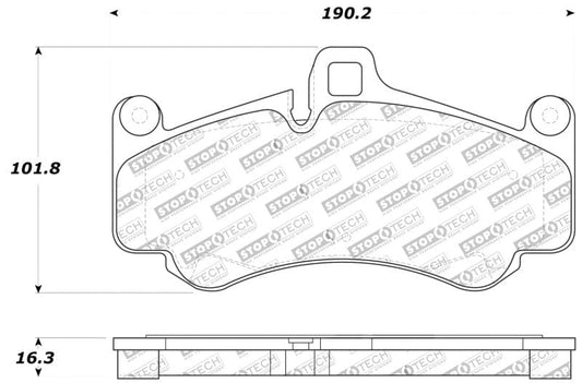 Kies-Motorsports Stoptech StopTech Performance Brake Pads