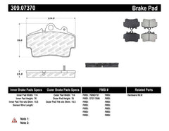 Kies-Motorsports Stoptech StopTech Performance Brake Pads