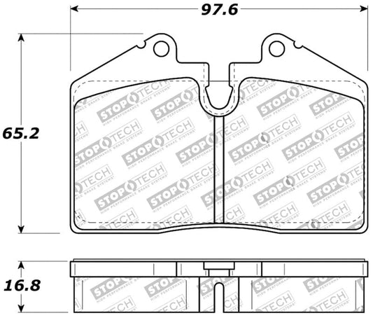 Kies-Motorsports Stoptech StopTech Performance Pad