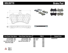Kies-Motorsports Stoptech StopTech Performance Porsche Brake Pads