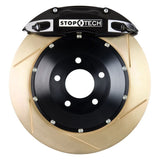 Kies-Motorsports Stoptech StopTech Porsche 911 05-10 Carrera Front BBK ST-40 Caliper Black / 2pc Zinc Slotted 355x32mm Rotor