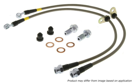 Kies-Motorsports Stoptech StopTech Porsche Front Stainless Steel Brake Line Kit
