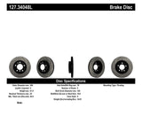 Kies-Motorsports Stoptech StopTech Power Slot 01-02 BMW Z3 / 03-09 Z4 / 3 Series Front Left Drilled & Slotted Rotor