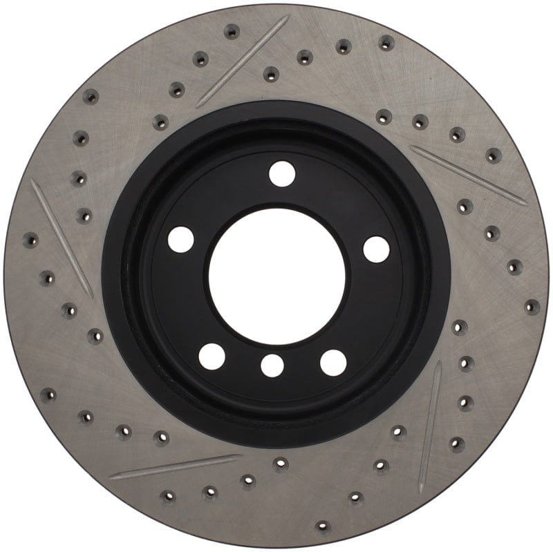 Kies-Motorsports Stoptech StopTech Power Slot 01-02 BMW Z3 / 03-09 Z4 / 3 Series Front Left Drilled & Slotted Rotor
