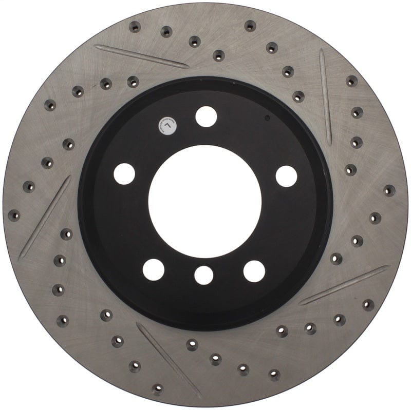 Kies-Motorsports Stoptech StopTech Power Slot 01-02 BMW Z3 / 03-09 Z4 / 3 Series Front Left Drilled & Slotted Rotor