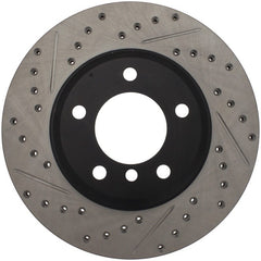 Kies-Motorsports Stoptech StopTech Power Slot 01-02 BMW Z3 / 03-09 Z4 / 3 Series Front Right Drilled & Slotted Rotor