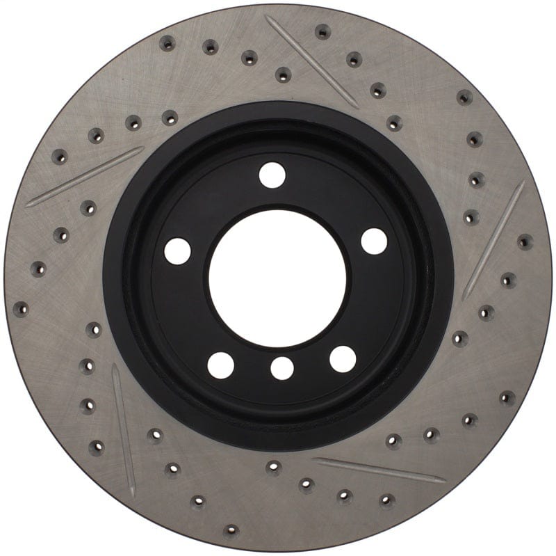 Kies-Motorsports Stoptech StopTech Power Slot 01-02 BMW Z3 / 03-09 Z4 / 3 Series Front Right Drilled & Slotted Rotor