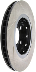 Kies-Motorsports Stoptech StopTech Power Slot 04-06 Audi TT Quattro / 04 VW Golf R32 Left Rear Slotted Rotor