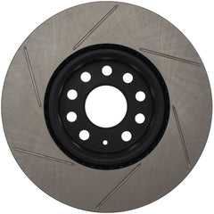 Kies-Motorsports Stoptech StopTech Power Slot 06-10 Audi A3 / 08-10 TT / 06-09 VW GTI Mlk V/Passat Left Front Slotted Rotor