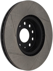 Kies-Motorsports Stoptech StopTech Power Slot 06-10 Audi A3 / 08-10 TT / 06-09 VW GTI Mlk V/Passat Left Front Slotted Rotor