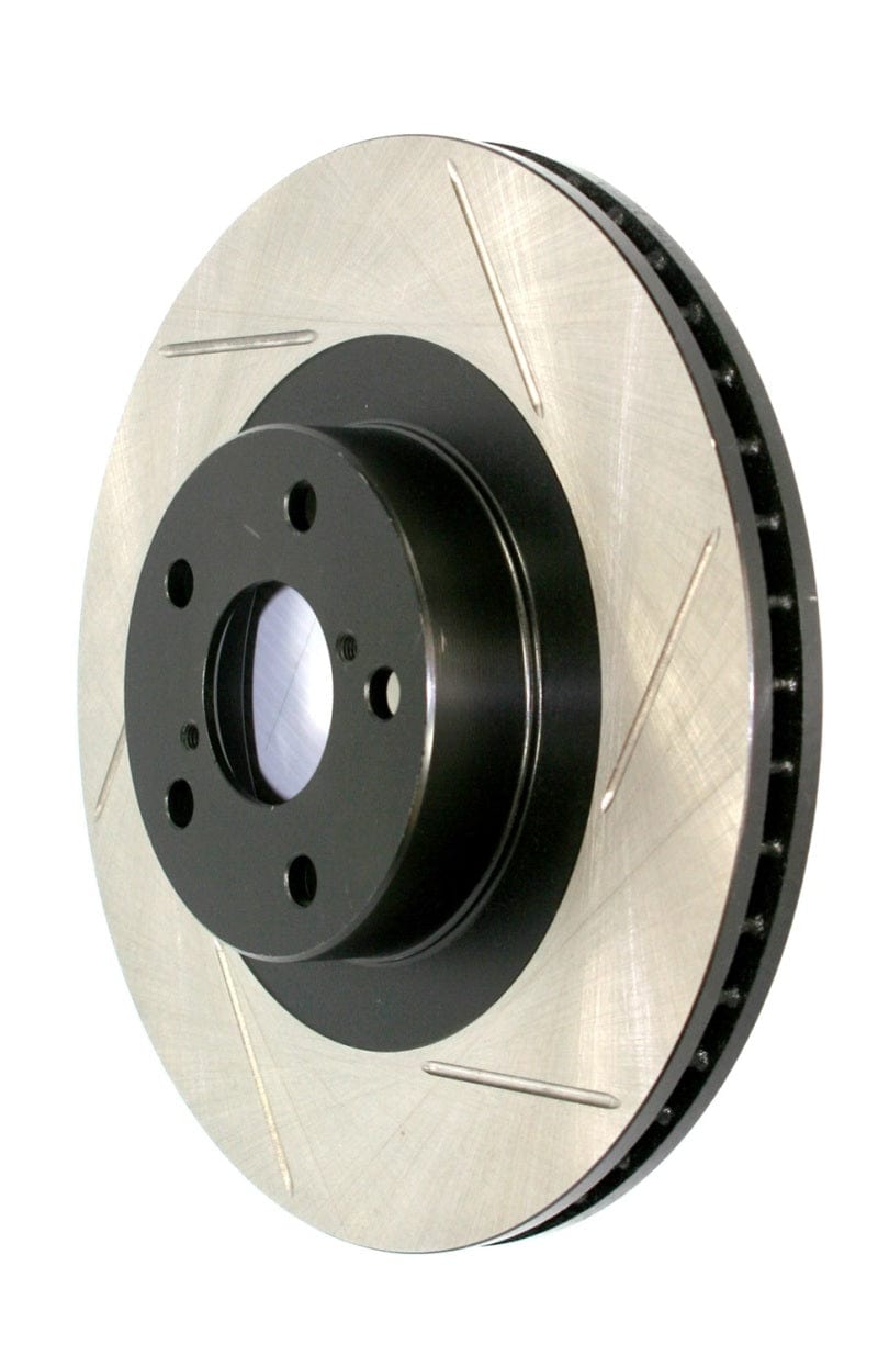 Kies-Motorsports Stoptech StopTech Power Slot 07-10 Audi Q7 / 03-10 Porsche Cayenne Cryo Right Front Slotted Rotor