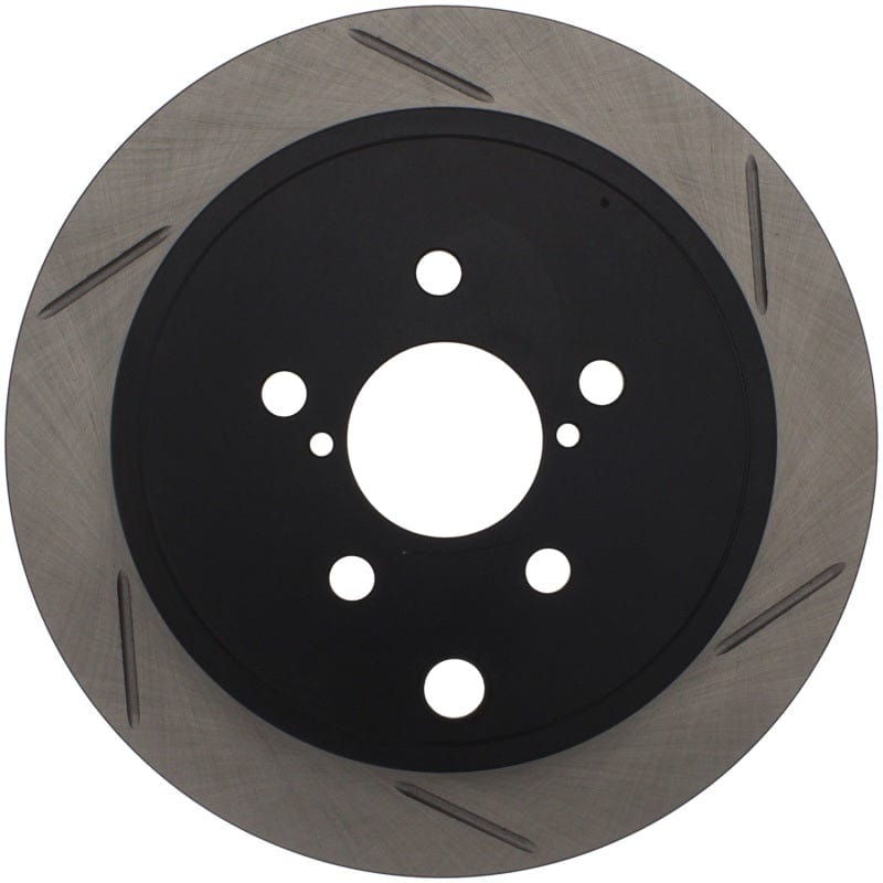 Kies-Motorsports Stoptech StopTech Power Slot 08-10 WRX Rear Right Slotted Rotor