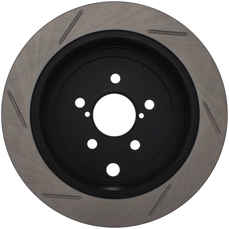 Kies-Motorsports Stoptech StopTech Power Slot 08-10 WRX Rear Right Slotted Rotor