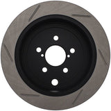 Kies-Motorsports Stoptech StopTech Power Slot 08-10 WRX Rear Right Slotted Rotor